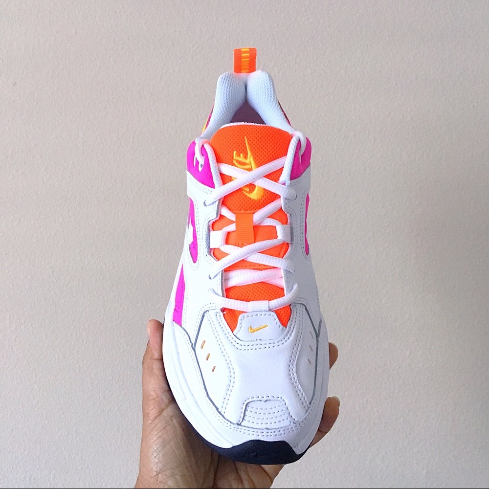 Nike M2K Tekno White Pink Orange - Picture 4 of 6